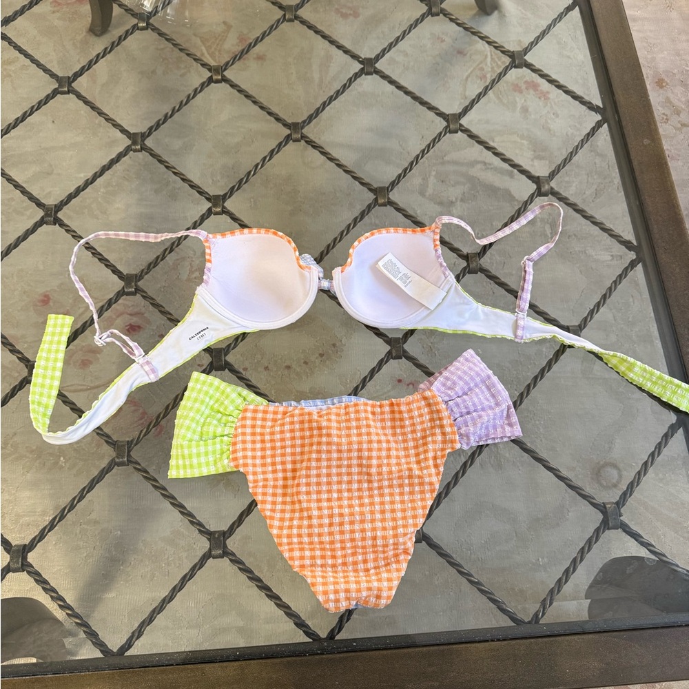 Calzedonia Gingham Bikini Set - image 3